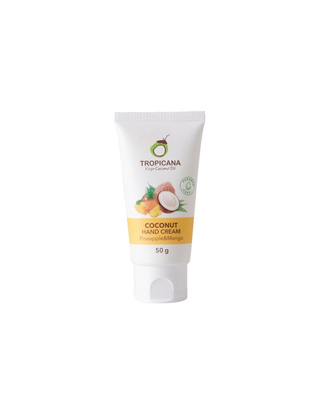 tropicana-cold-pressed-coconut-oil-hand-cream-non-paraben-pineapple-mango-50g