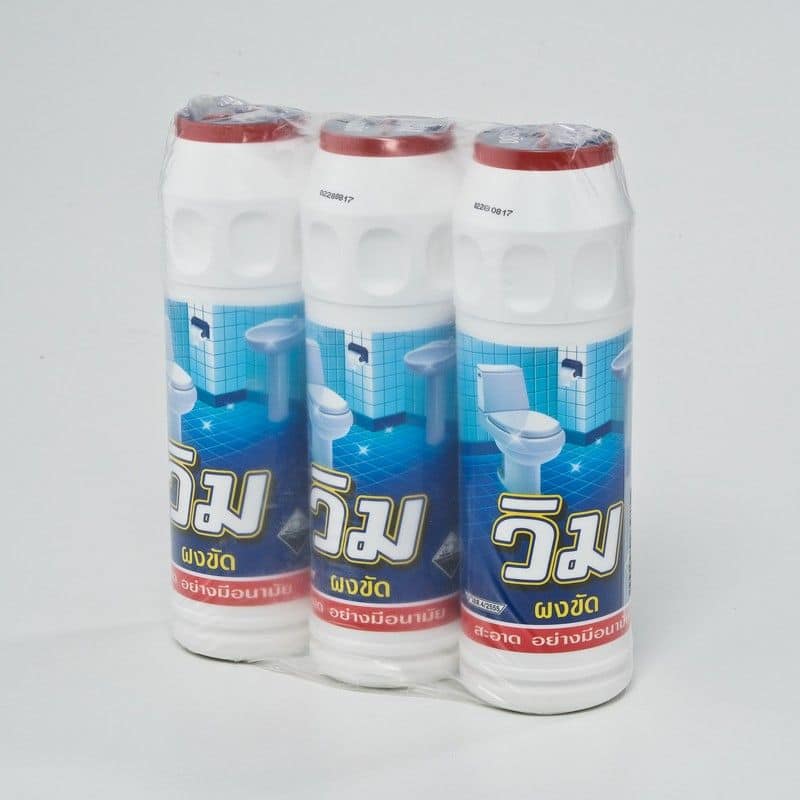 Vim-Powder-Bathroom-Cleaner-600g.×Pack3-วิม-ผงสำหรับขัดห้องน้ำ-600กรัม×แพ็ค3